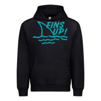 Black fins up jimmy Urban Hoodie - DesignPulse