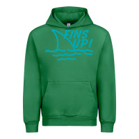 Emerald fins up jimmy Urban Hoodie - DesignPulse