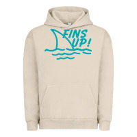 Pigment French Oak fins up jimmy Urban Hoodie - DesignPulse