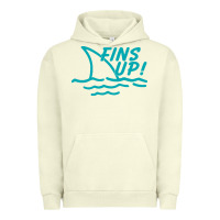 Pigment Pistachio fins up jimmy Urban Hoodie - DesignPulse