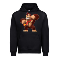 Black Donkey Kong 3D Poster Urban Hoodie - DesignPulse