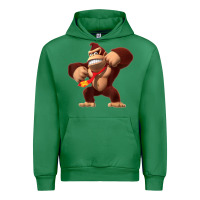 Emerald Donkey Kong 3D Poster Urban Hoodie - DesignPulse