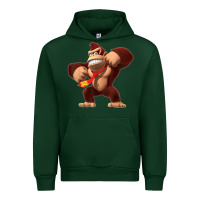 Forest Green Donkey Kong 3D Poster Urban Hoodie - DesignPulse