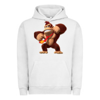 Pigment Lunar Rock Donkey Kong 3D Poster Urban Hoodie - DesignPulse