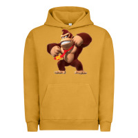 Pigment Peanut Butter Donkey Kong 3D Poster Urban Hoodie - DesignPulse