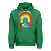 Emerald autism awareness month t  shirt autism awareness rainbow accept unders Urban Hoodie - DesignPulse
