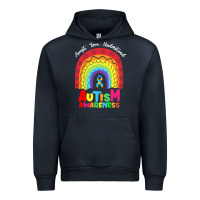 Navy autism awareness month t  shirt autism awareness rainbow accept unders Urban Hoodie - DesignPulse