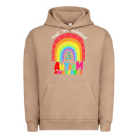 Pigment Burro autism awareness month t  shirt autism awareness rainbow accept unders Urban Hoodie - DesignPulse