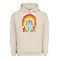 Pigment French Oak autism awareness month t  shirt autism awareness rainbow accept unders Urban Hoodie - DesignPulse