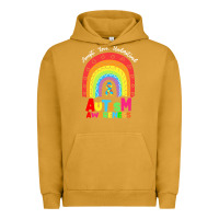 Pigment Peanut Butter autism awareness month t  shirt autism awareness rainbow accept unders Urban Hoodie - DesignPulse