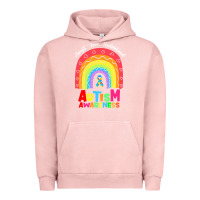Pigment Salmon autism awareness month t  shirt autism awareness rainbow accept unders Urban Hoodie - DesignPulse