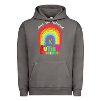 Pigment Tornado autism awareness month t  shirt autism awareness rainbow accept unders Urban Hoodie - DesignPulse