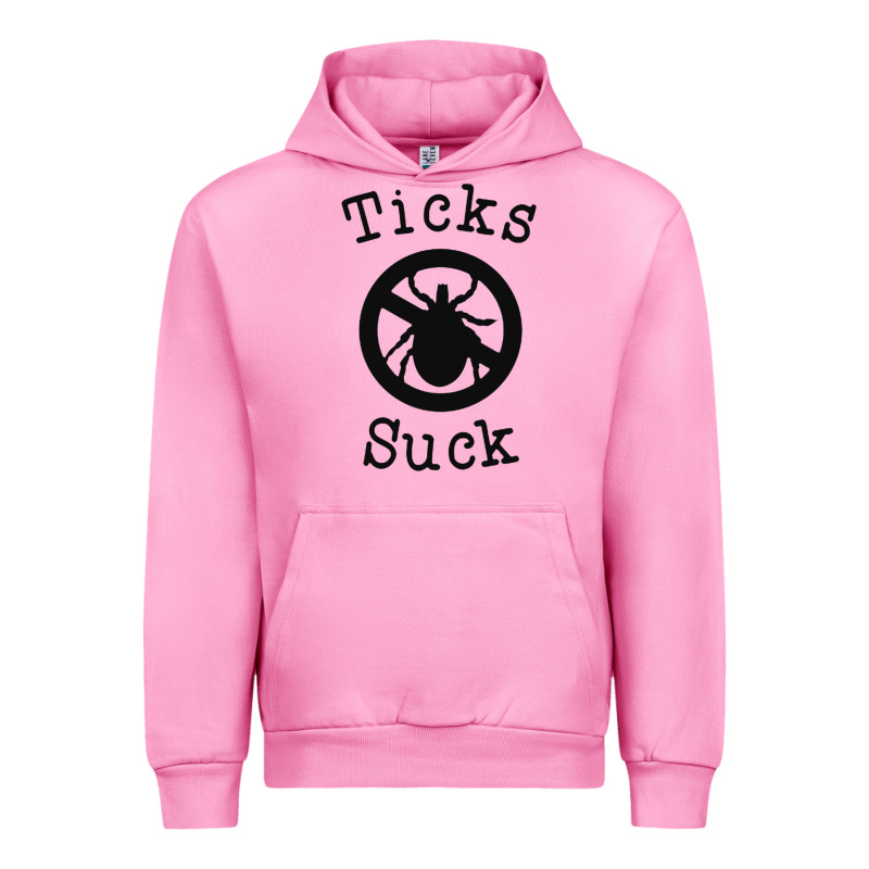 Ticks Suck Shirt Lyme Disease Gift Green Awareness Ribbon Urban Hoodie by DesignPulse | Teevron