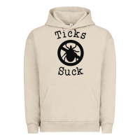 Pigment French Oak ticks suck shirt lyme disease gift green awareness ribbon Urban Hoodie - DesignPulse