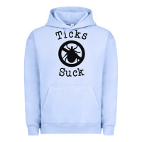 Pigment Grape Ice ticks suck shirt lyme disease gift green awareness ribbon Urban Hoodie - DesignPulse