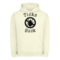 Pigment Pistachio ticks suck shirt lyme disease gift green awareness ribbon Urban Hoodie - DesignPulse