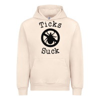 Sandshell ticks suck shirt lyme disease gift green awareness ribbon Urban Hoodie - DesignPulse