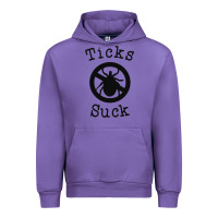 Tulip ticks suck shirt lyme disease gift green awareness ribbon Urban Hoodie - DesignPulse