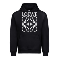Black loewe Urban Hoodie - DesignPulse