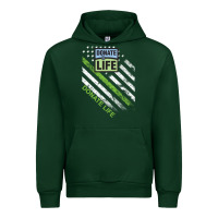 Forest Green donate life Urban Hoodie - DesignPulse