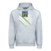 Heather Grey donate life Urban Hoodie - DesignPulse