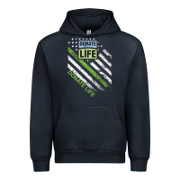 Navy donate life Urban Hoodie - DesignPulse