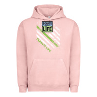 Pigment Salmon donate life Urban Hoodie - DesignPulse