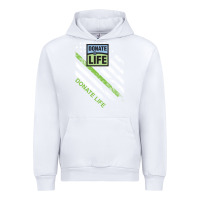 White donate life Urban Hoodie - DesignPulse