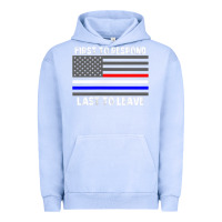 Pigment Grape Ice police fire ems first responder american flag firefighter t shirt Urban Hoodie - DesignPulse