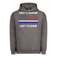 Pigment Tornado police fire ems first responder american flag firefighter t shirt Urban Hoodie - DesignPulse