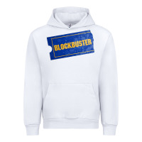 White blockbuster Urban Hoodie - DesignPulse