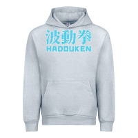Heather Grey hadouken street arcade fighter retro ryu gaming funny Urban Hoodie - DesignPulse