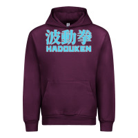 Mauve Wine hadouken street arcade fighter retro ryu gaming funny Urban Hoodie - DesignPulse