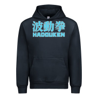 Navy hadouken street arcade fighter retro ryu gaming funny Urban Hoodie - DesignPulse