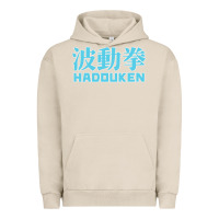Pigment French Oak hadouken street arcade fighter retro ryu gaming funny Urban Hoodie - DesignPulse