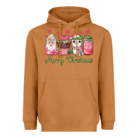 Meerkat pink  merry christmas coffee Heavyweight Hoodie - JahusDesignShop