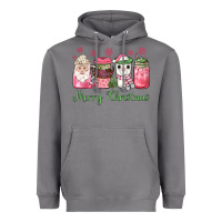 Storm pink  merry christmas coffee Heavyweight Hoodie - JahusDesignShop
