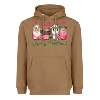 Toasted Coconut pink  merry christmas coffee Heavyweight Hoodie - JahusDesignShop