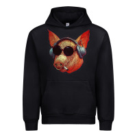 Black Blodwyn pig Urban Hoodie - DesignPulse