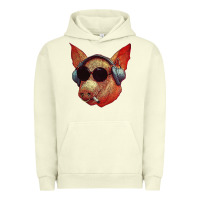 Pigment Pistachio Blodwyn pig Urban Hoodie - DesignPulse