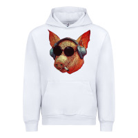 White Blodwyn pig Urban Hoodie - DesignPulse