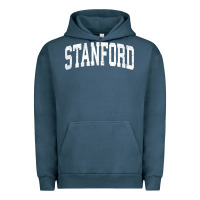 Pigment Midnight Navy stanford california ca vintage athletic sports design t shirt Urban Hoodie - DesignPulse