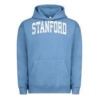 Pigment Pebble Blue stanford california ca vintage athletic sports design t shirt Urban Hoodie - DesignPulse
