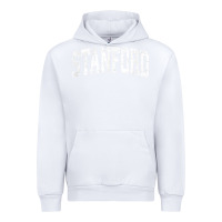 White stanford california ca vintage athletic sports design t shirt Urban Hoodie - DesignPulse