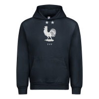 Navy FFF Two Stars Urban Hoodie - DesignPulse