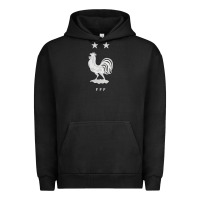 Pigment Black FFF Two Stars Urban Hoodie - DesignPulse