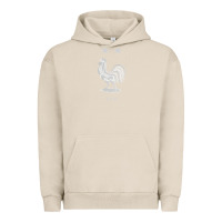 Pigment French Oak FFF Two Stars Urban Hoodie - DesignPulse