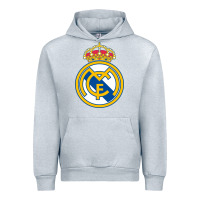 Heather Grey real,madrid Urban Hoodie - DesignPulse