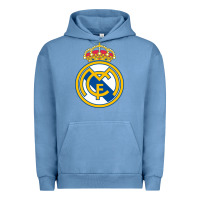 Pigment Pebble Blue real,madrid Urban Hoodie - DesignPulse