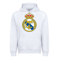 White real,madrid Urban Hoodie - DesignPulse